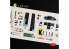 Kelik Decals 3D K48030 F-104J "Starfighter" interior 3D decals for Kinetic kit 1/48