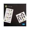 Kelik Decals 3D K72014 D&eacute;calcomanies 3D int&eacute;rieures F-4D "Phantom II" pour kit FineMolds 1/72