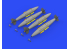 Eduard kit d'amelioration brassin Big SIN648100 Armement F-35A Tamiya 1/48