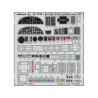 EDUARD photodecoupe avion FE1336 Zoom am&eacute;lioration B-25J "Glazed nose" Hk Models 1/48