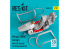 ResKit kit d'amelioration avion RSU32-0057 Cockpit Mirage 2000C avec decals 3D pour kit Kitty Hawk 1/32