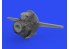 Eduard kit d'amelioration avion brassin Print 648829 Baie de roue F4F-4 Eduard 1/48