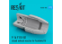 ResKit kit d'amelioration Avion RSU72-0186 F-16 F110-GE bouches d'échappement fermées pour Academy Kit 1/72
