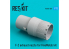 ResKit kit d'amelioration Avion RSU72-0201 Buse d'échappement F-2 pour kit FineMolds 1/72