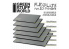 Green Stuff 504452 Plaques flexibles pour imprimantes 3D 140x85mm