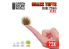 Green Stuff 509501 Touffes d'herbe XXL 22mm Auto-Adhésif BEIGE