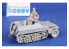 Cmk figurine F72386 Équipage Sd.Kfz 250/251 en uniforme d'hiver pour Special Armour et autres kits 1/72