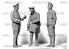 Icm maquette figurine 24020 Personnel d'état-major allemand de la Seconde Guerre mondiale 1/24
