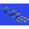 Eduard kit d'amelioration avion brassin Print 648844 Guns Anson Mk.I Airfix 1/48