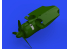 Eduard kit d'amelioration avion brassin Print 648846 Echappement A6M2-N Rufe Eduard 1/48