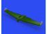 Eduard kit d'amelioration avion brassin Print 648848 Bout d'ailes pliantes A6M2-N Rufe Eduard 1/48