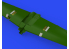 Eduard kit d'amelioration avion brassin Print 648849 Guns bays A6M2-N Rufe Eduard 1/48