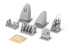 Eduard kit d'amelioration brassin Print 672311 Nose guns Messerschmitt Bf 110E Eduard 1/72