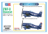 Hobby boss maquette avion 87269 Avion de chasse américain F8F-2 Bearcat facile a assembler 1/72