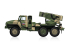 Hobby Boss maquette militaire 82932 Lance-roquettes automoteur russe BM-21 "Hail" modèle tardif 1/72