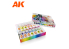 Ak interactive peinture acrylique 3G Set AK11775 SET DE DÉMARRAGE DE BASE 14 COULEURS SÉLECTIONNÉES PAR JOSEDAVINCI
