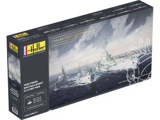 Heller maquette bateau 81092 TASK FORCE "RAVITAILLEMENT A LA MER 1/400