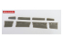 Plus Model AL7075 Volets pour un B-25 Mitchell 1/72