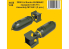CMK kit resine 4458 Bombe 2000 Lb AN-M66A2 équipée d'un assemblage d'ailettes M116A1 (2 pièces) 1/48