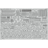 Eduard photodecoupe bateau 53293 Am&eacute;lioration USS Missouri BB-63 Partie 2 Hobby Boss 1/350