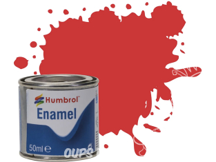 HUMBROL Peinture enamel XL 019 Nouvelle formule Rouge Vermillon brillant 50ml