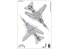 Clear Prop kit d'amelioration avion CPD72009 Decalques anglais standard MiG-23ML, MLA, MLD, P, MLAE pour kits CP et autres 1/72