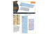 Clear Prop kit d'amelioration avion CPD72010 Decalques standard MiG-23ML MLA schémas de peinture grise pour kits tous 1/72