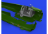 Eduard kit d'amelioration avion brassin Print 648850 Cockpit A6M2-N Rufe Eduard 1/48