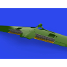 Eduard kit d'amelioration avion brassin Print 648851 Volets d'atterrissage A6M2-N Rufe Eduard 1/48