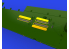 Eduard kit d'amelioration avion brassin Print 648853 Gun bays F4F-4 Eduard 1/48
