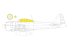 Eduard kit d'amelioration avion Löök+ 644208 A6M2-N Rufe Eduard 1/48