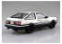 Aoshima maquette voiture 61992 Toyota AE86 Trueno Initial D - Fujiwara Takumi - Pré-peint 1/24