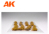 AK interactive Diorama Series ak8251 TOUFFE D'HERBE AVEC PIERRES FIN D'AUTOMNE