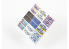 Red Fox Studio Plaque immatriculation voiture 3D RFSQS-24011 Plaques USA Vol.01 1/24