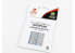 Red Fox Studio Plaque immatriculation voiture 3D RFSQS-24017 Plaques Européennes Vol.04 1/24