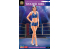 Hasegawa maquette figurine 52345 12 Collection de figurines réelles n ° 25 "Round Girl" 1/12