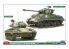 Hasegawa maquette militaire 30068 M4A3E8 Sherman et M24 Chaffee Combinaison de chars de combat principaux d américain 1/72