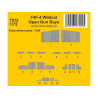 Cmk kit resine 7512 F4F-4 Wildcat baies d'armes &agrave; feu pour kits Arma Hobby 1/72