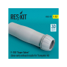 ResKit kit d'amelioration avion RSU32-0078 F-100 "Super Sabre" tuy&egrave;re d'&eacute;chappement pr&eacute;coce ferm&eacute;e pour kit Trumpeter 1/32