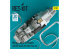 ResKit kit d'amelioration Avion RSU32-0058 Cockpit Mirage-2000-5 avec décalcomanies 3D pour kit Kitty Hawk1/32