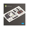 Kelik Decals 3D K72013 D&eacute;calcomanies 3D int&eacute;rieures MH-53E "Sea Dragon" pour kit Italeri 1/72