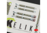 Kelik Decals 3D K48046 Décalcomanies 3D intérieures F-82 E/H "Twin Mustang" pour Modelsvit 1/48