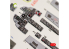 Kelik Decals 3D K48041 Décalcomanies 3D intérieures F-5B "Freedom Fighter" pour kit Kinetic 1/48