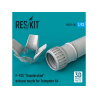 ResKit kit d'amelioration Avion RSU72-0130 Buse d'&eacute;chappement F-105 "Thunderchief" pour kit Trumpeter 1/72