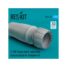 ResKit kit d'amelioration Avion RSU72-0187 Tuy&egrave;re d'&eacute;chappement pr&eacute;coce ouverte F-100 "Super Sabre" pour kit Trumpeter 1/72