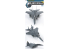 Academy maquette avion 12550 USAF F-15E "333rd Fighter Squadron" 1/72