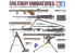 Tamiya maquette militaire 35121 Armement Infanterie US 1/35