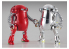 HASEGAWA maquette 64801 MechatroWeGo No.20 Kyushiki "Rouge et Chrome" 1/35