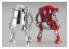 HASEGAWA maquette 64801 MechatroWeGo No.20 Kyushiki "Rouge et Chrome" 1/35