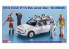 Hasegawa maquette voiture 20610 Toyota Starlet EP71 Si White Limited (3 portes) "Version Ski" 1/24